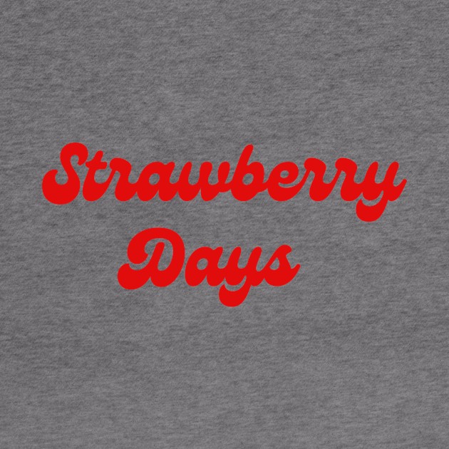 Red Font strawberry days pleasant grove utah by The Sparkle Report